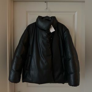 Brand new black puffer